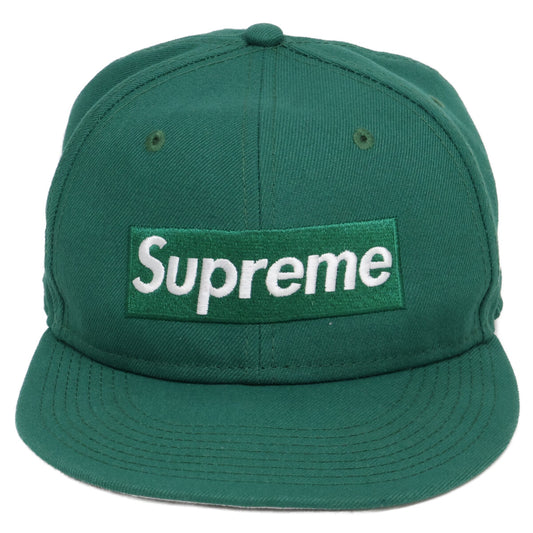 Supreme 22AW Money Box Logo New Era Cap Green Size 7