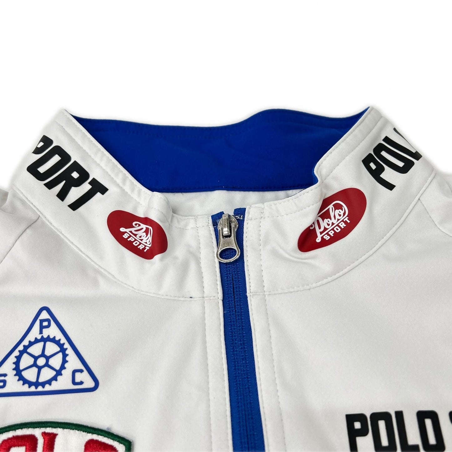 POLO SPORT Cycle Jersey Rainwear Jacket White Size M