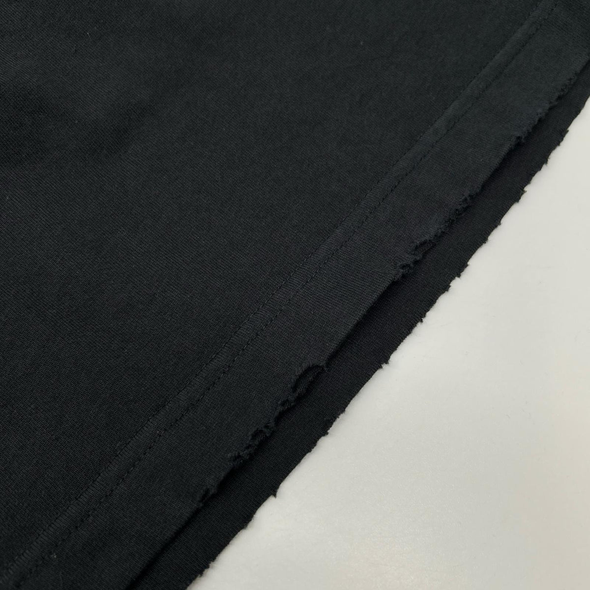 BALENCIAGA 21SS Logo Embroidery UNITY T-Shirt Black Size 3
