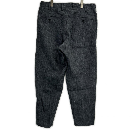 Yohji Yamamoto PH 24SS Grey Linen Twill Pants Size 2