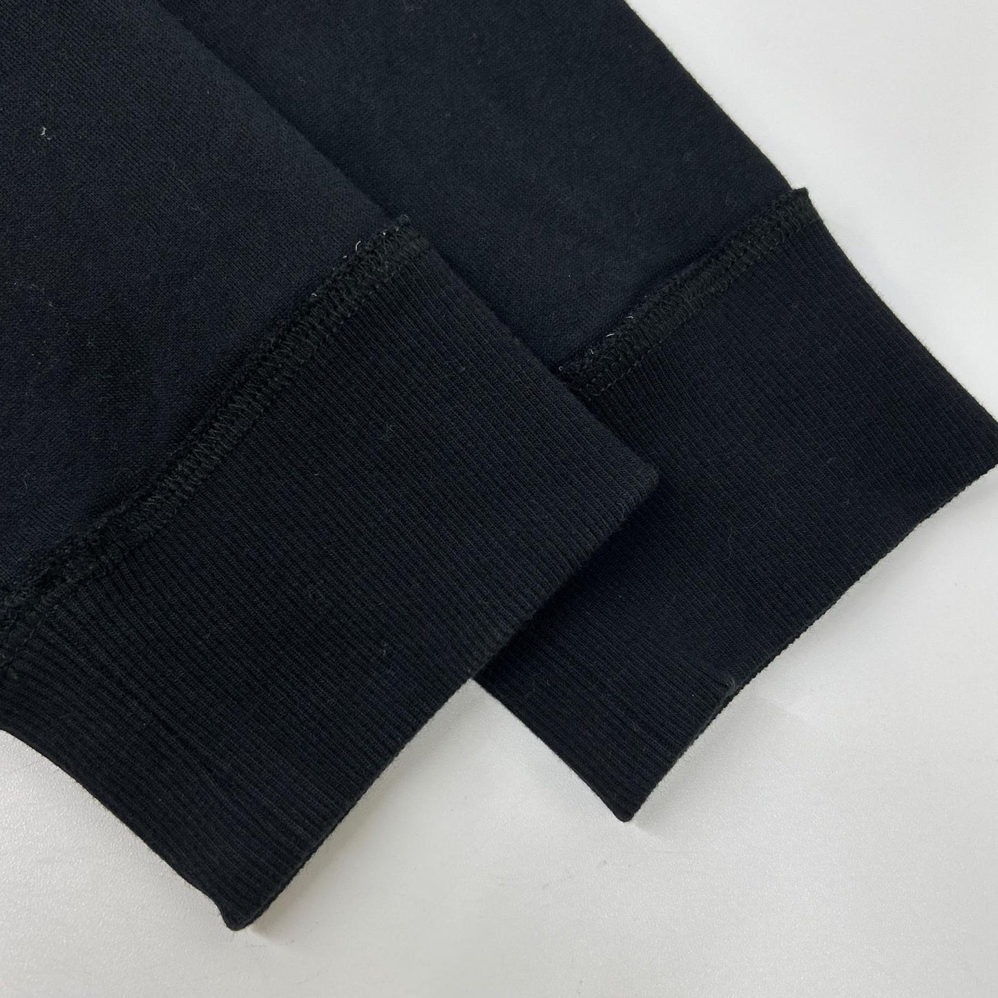 VALENTINO Black Cotton Logo Sweatshirt Size L