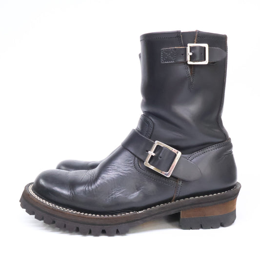 SLOW WEAR LION 8959H Chrome Excel Boots Black Size 7E