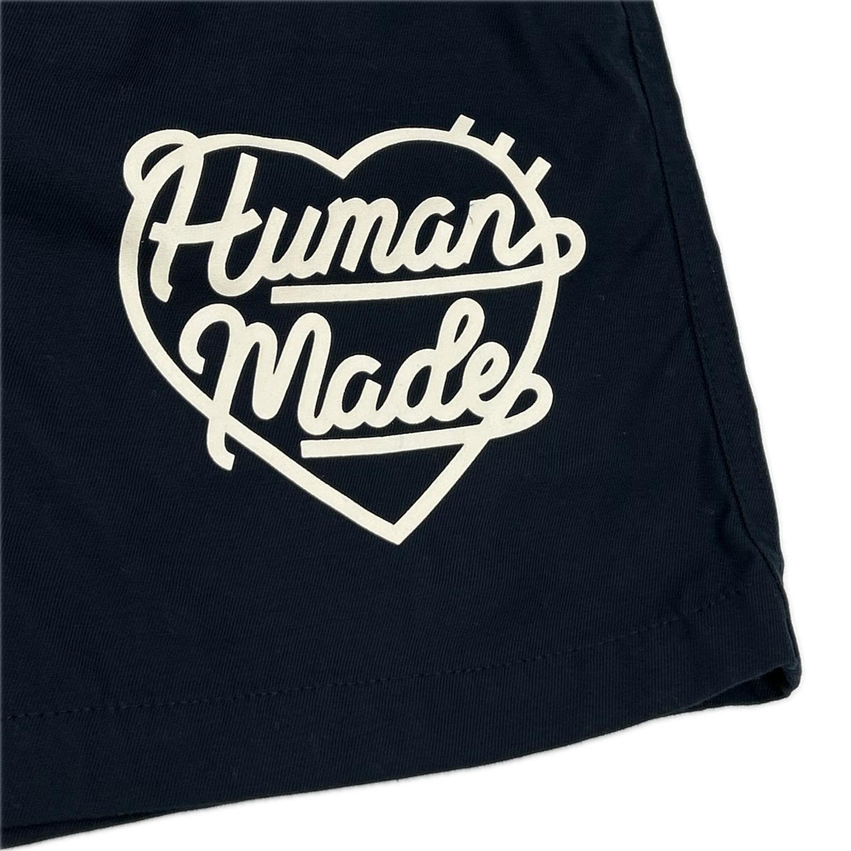 HUMAN MADE Cotton Beach Shorts Navy Size L
