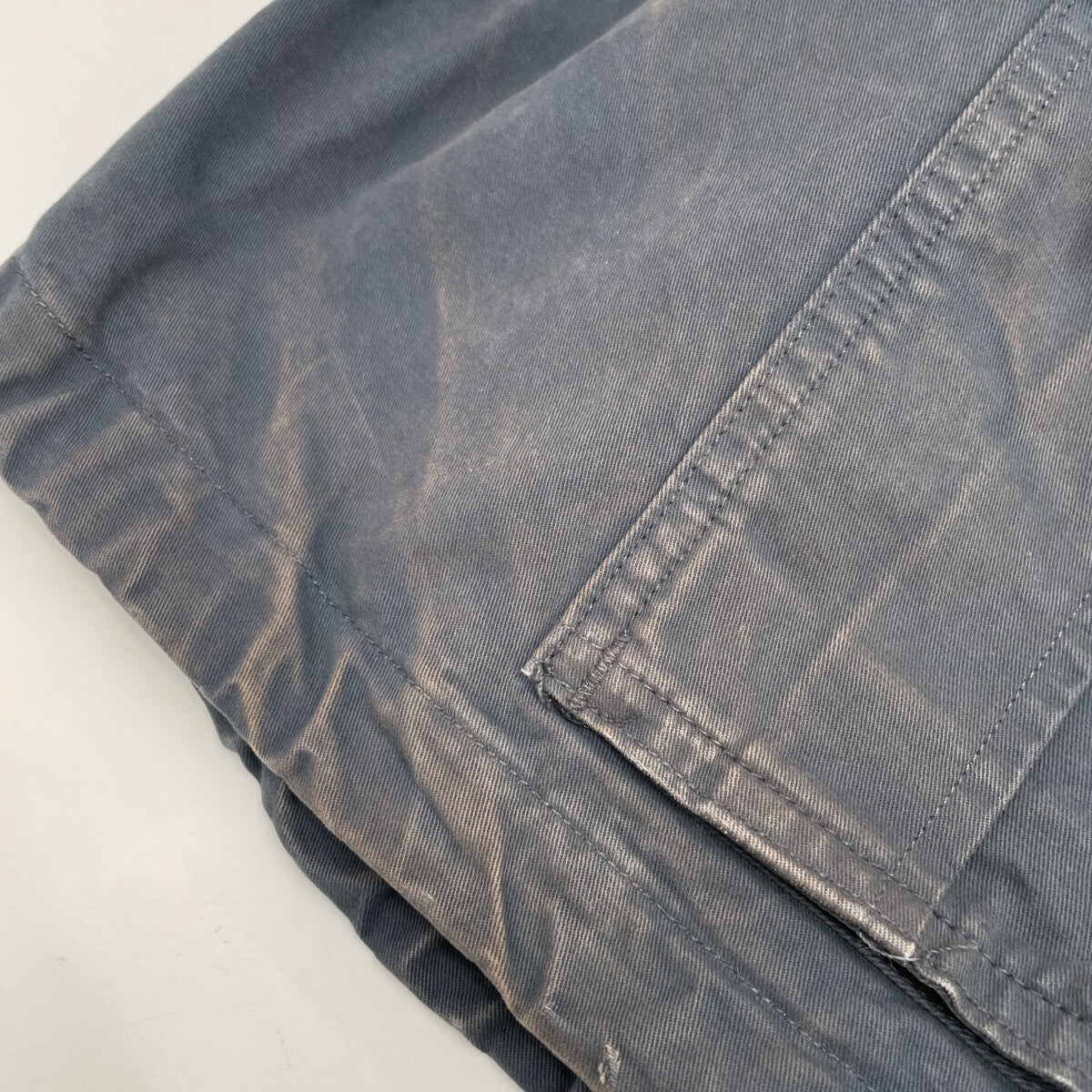 RRL M-51 Indigo Dyed Cargo Shorts Navy Size 30