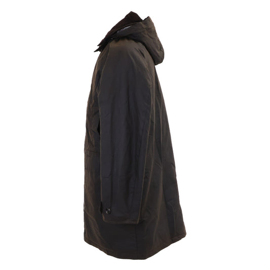 Barbour 25AW Beaudeal Waxed Trench Coat Brown Size M