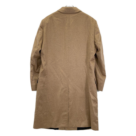 BOSS Beige Cashmere Change Pocket Chesterfield Coat