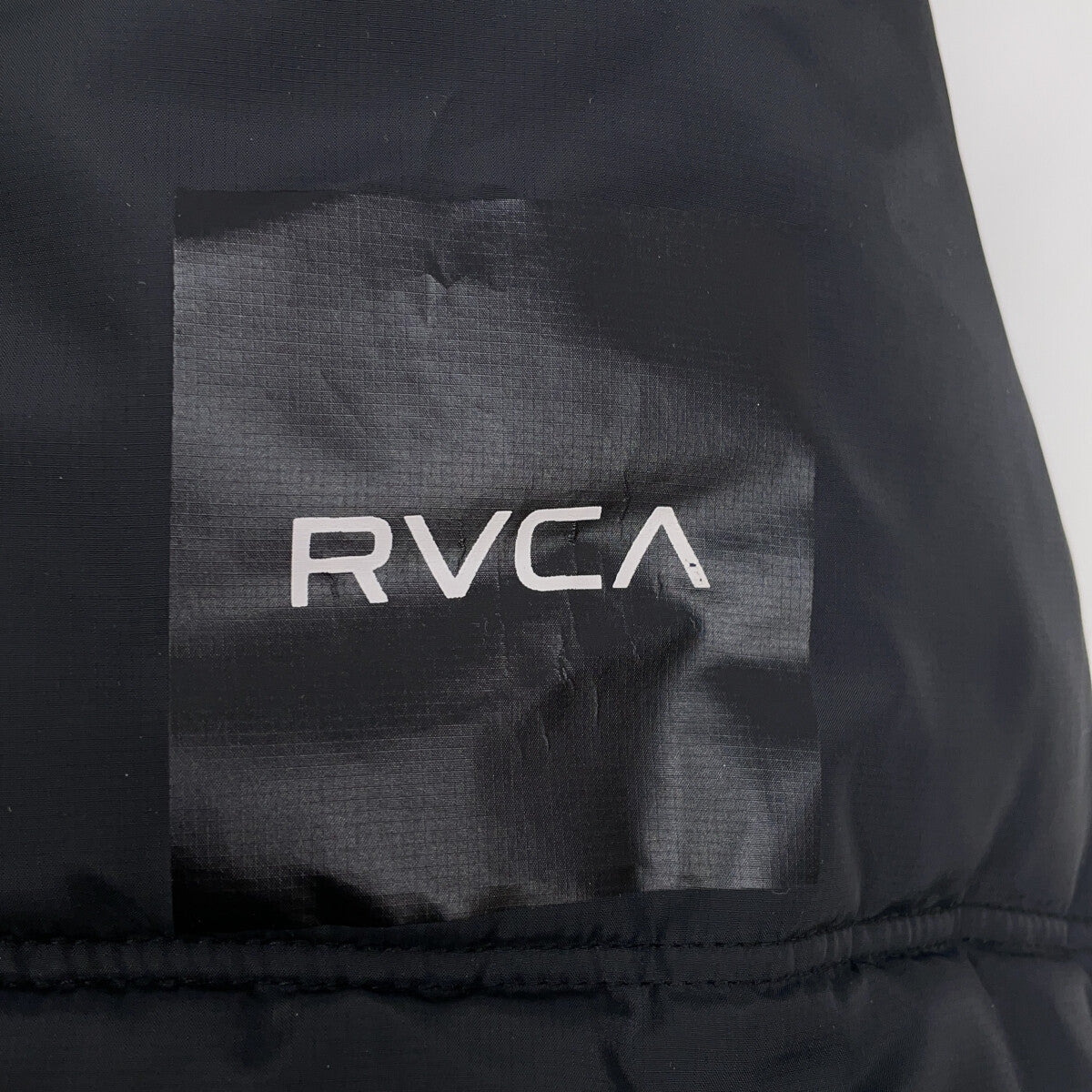 RVCA Black Polyester Puffer Jacket Size S