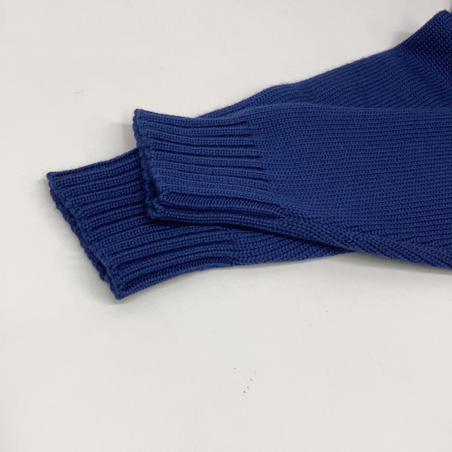 ZANONE Blue 5G Wool Stand Collar Chioto Cardigan Size 48