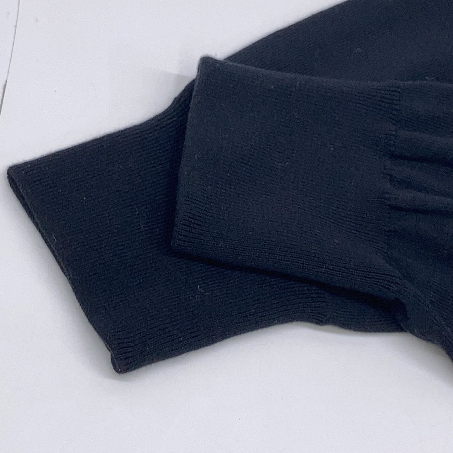 GRAN SASSO Black High-Gauge Cotton Zip Blouson Size 52