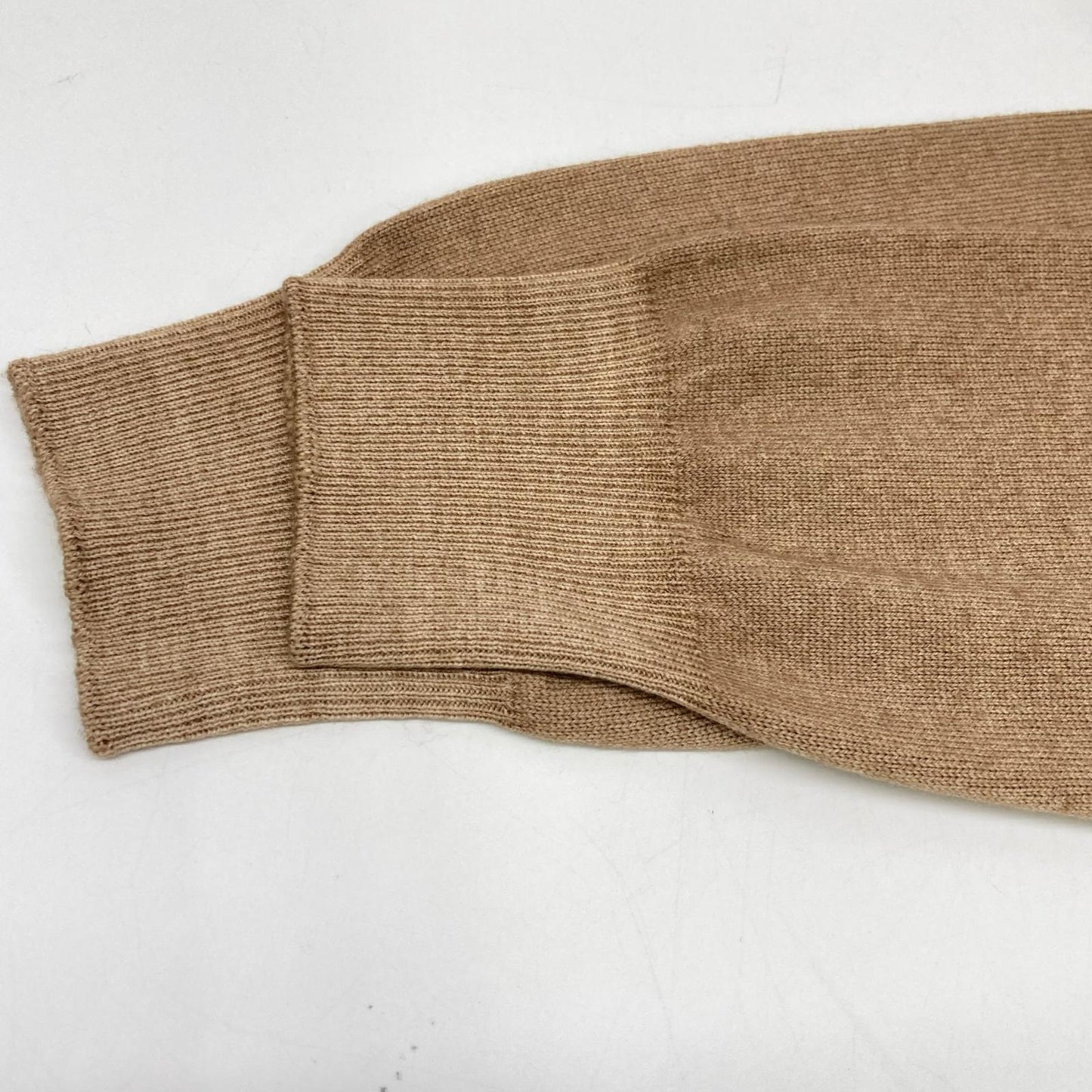 GRAN SASSO Beige VINTEGE Wool Garment Dyed Cardigan Size 50