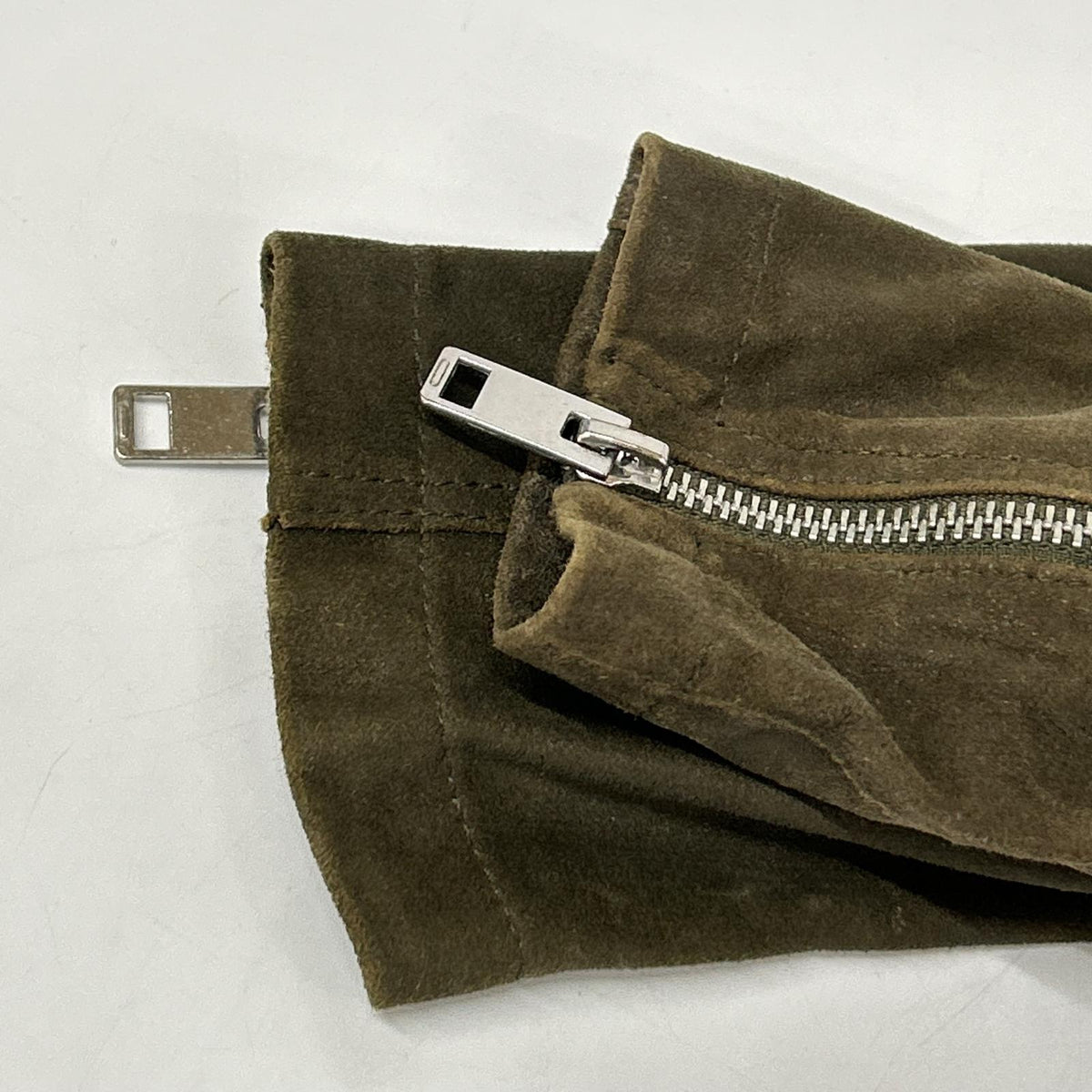 DIESEL Brown Lamb Leather Rider Jacket Size S