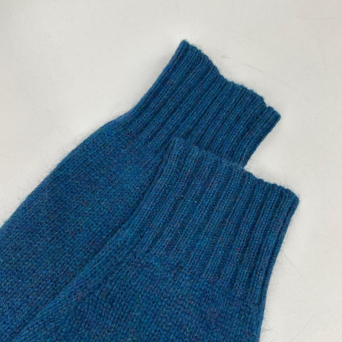 TOMORROWLAND Blue Cashmere Mohair Turtleneck Knit Size S