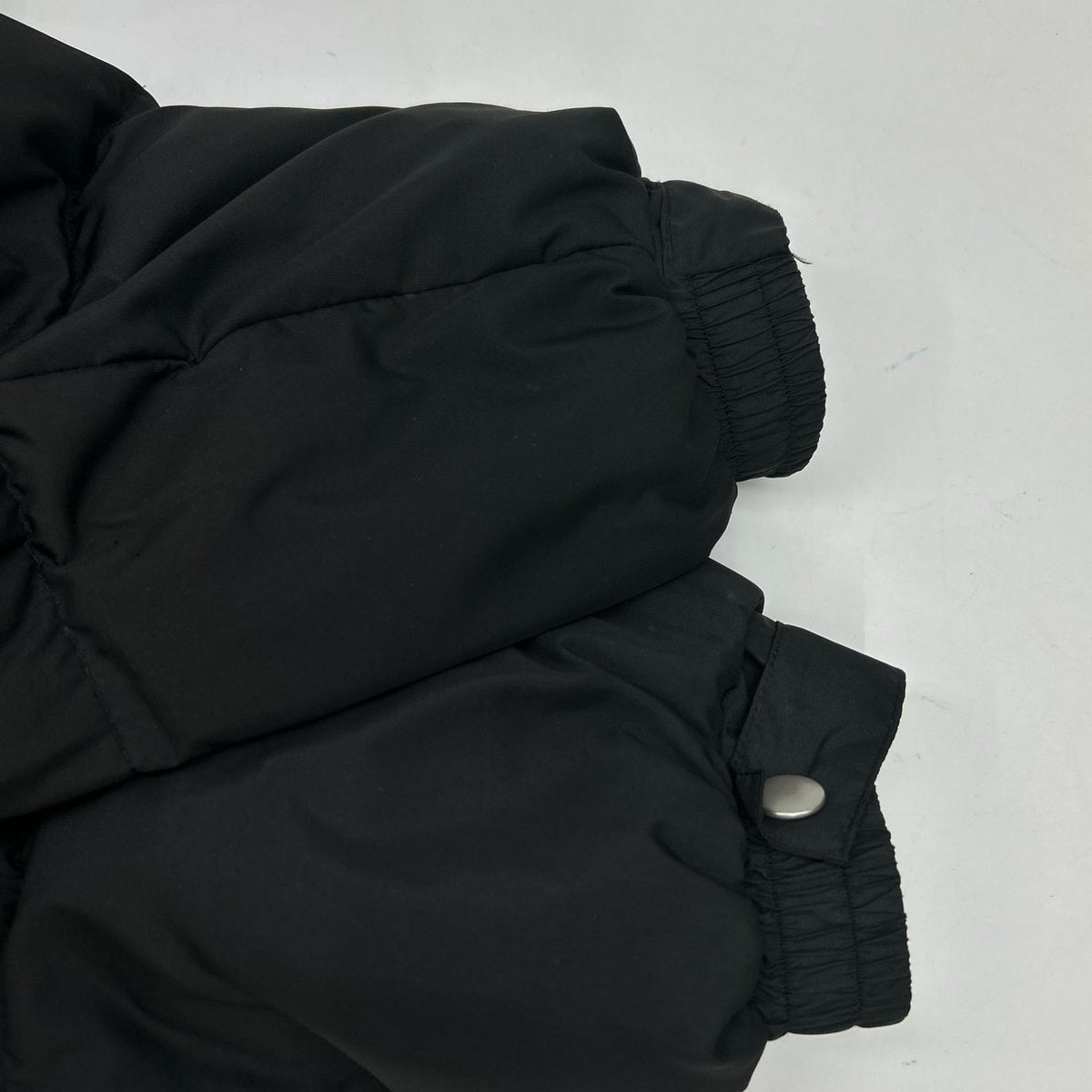 SUAVELE Detachable Hood Down Jacket Black Poly Size M