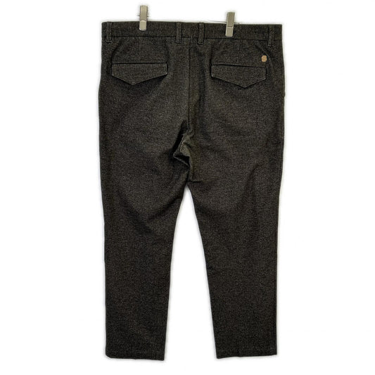 BOSS 10252815 KANE Polyester Easy Pants Gray Size 52