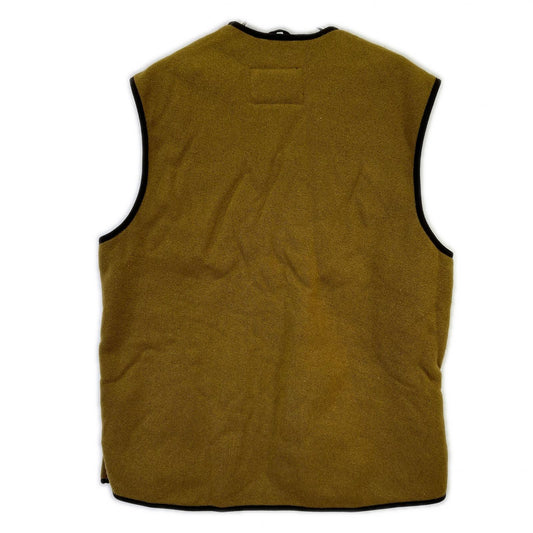 Barbour 232ML10004 Acrylic Fur Vest Brown Size 44