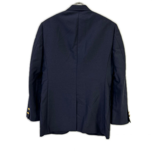 BrooksBrothers Mohair Wool 3-Button Blazer Navy Jacket Size 35SHT