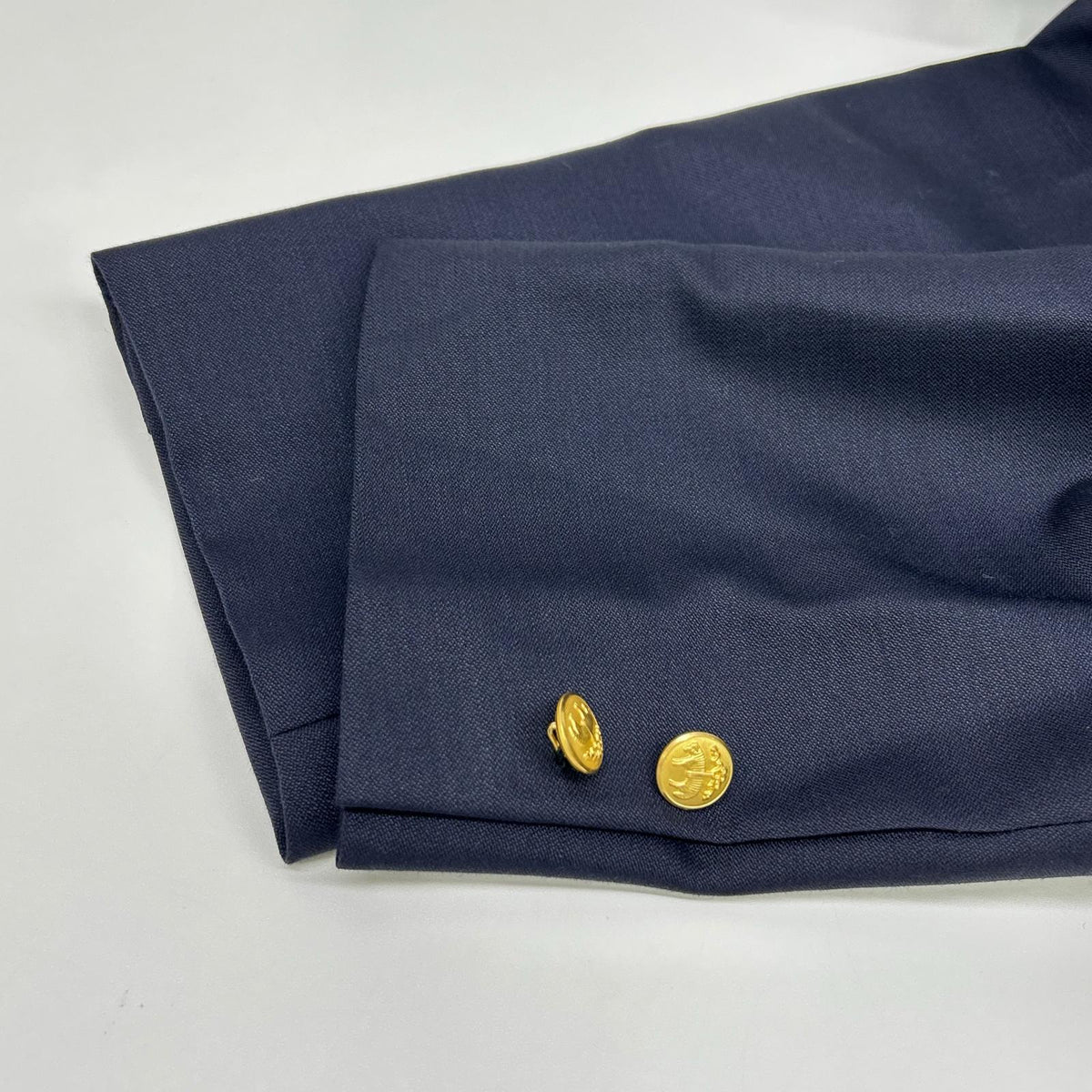 BrooksBrothers Mohair Wool 3-Button Blazer Navy Jacket Size 35SHT