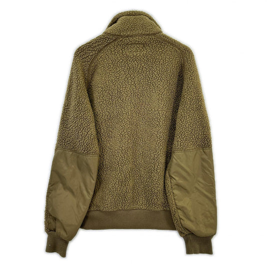 FILSON Khaki Boa Fleece Jacket Size S
