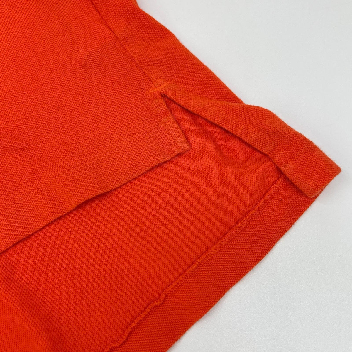 SCYE BASICS 5116-21800 Cotton Pique Shirt Orange Polo Size 40