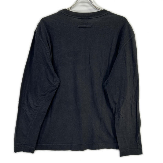 Jean Paul GAULTIER Cotton Print Long T-Shirt Black Size 48