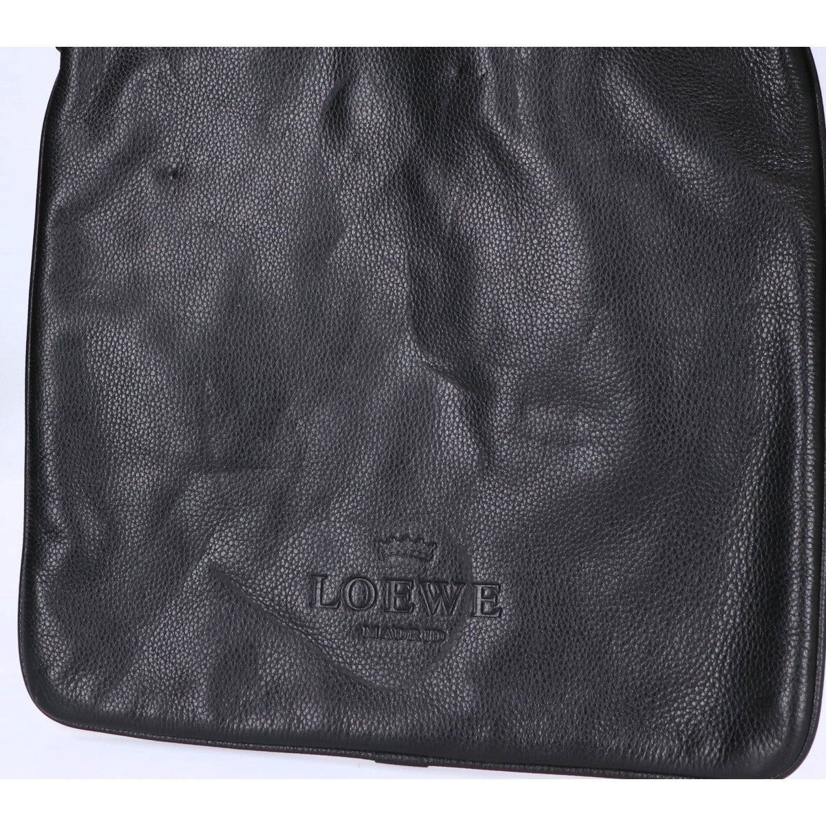 LOEWE Leather Logo Embossed Heritage ONE SIZE Shoulder Bag Size ONE SIZE