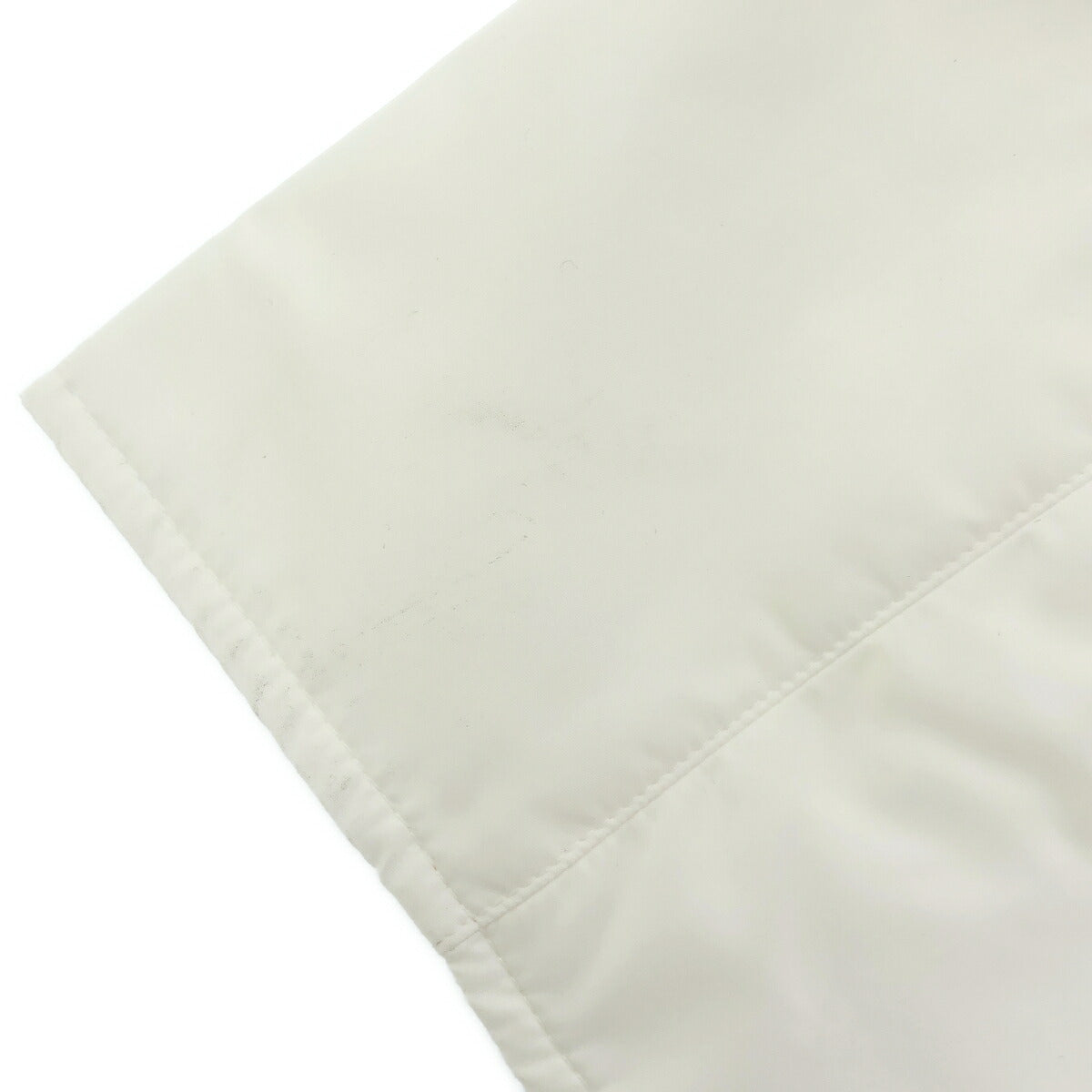 HERMES Nylon Multi-Pocket Jacket White Size 48