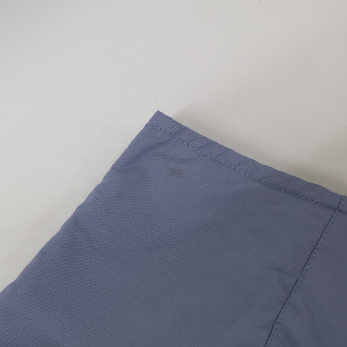 HERMES Nylon Half-Zip Pullover Anorak Blue Size 50