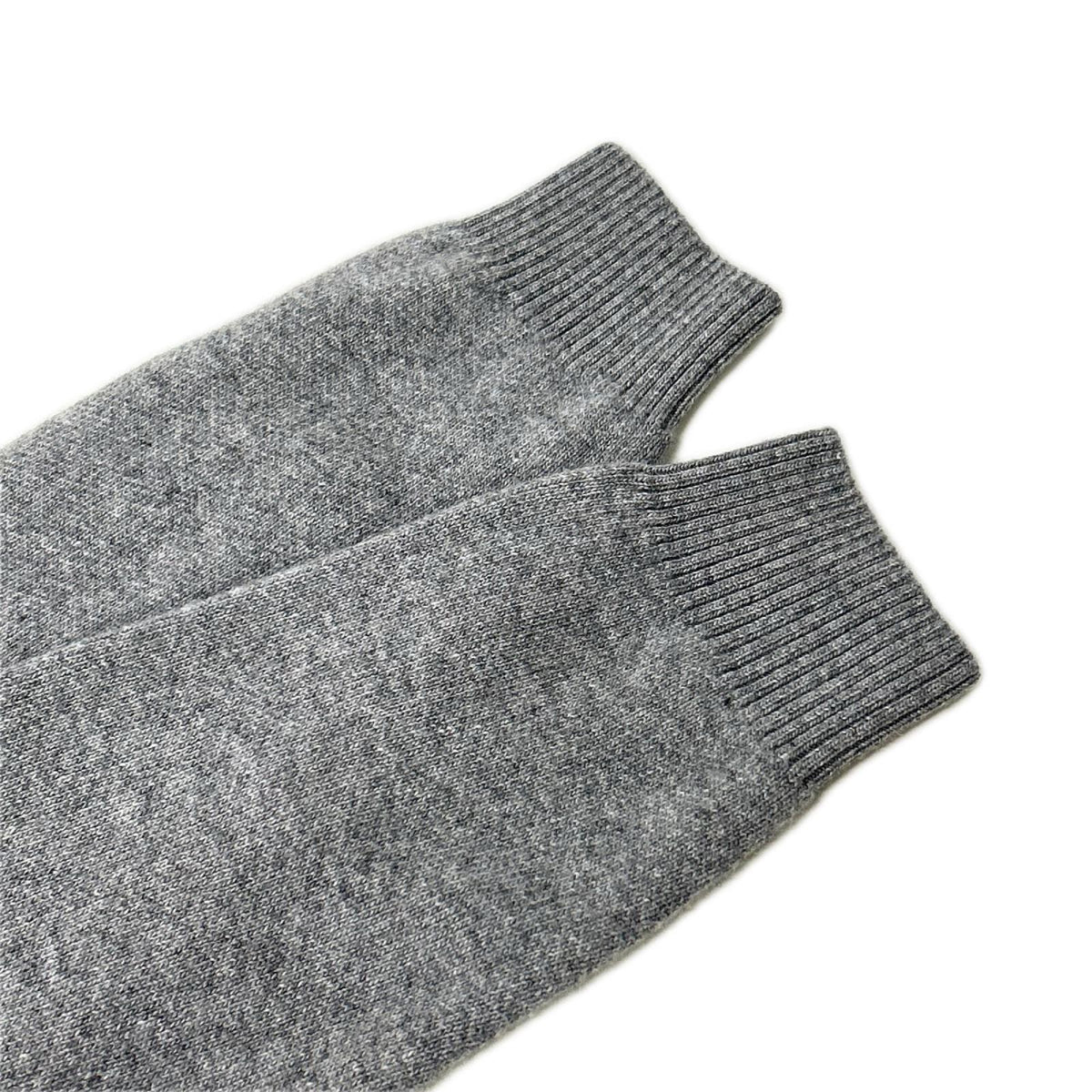 P.M.D.S. Cashmere Blend Crewneck Sweater Gray Size M