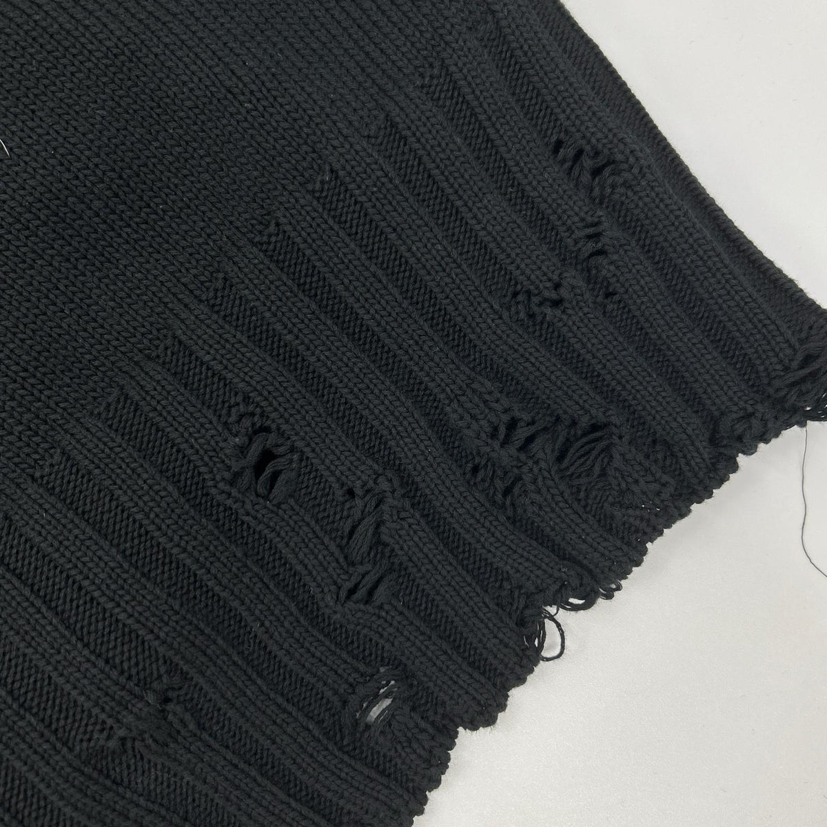MARNI 22AW Cotton Twist Crewneck Sweater Black Size 46