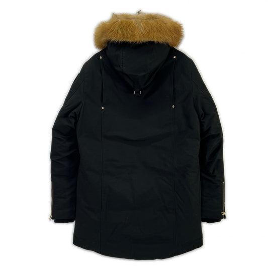MOOSE KNUCKLES Stag Lake Parka Down Coat Black Size L
