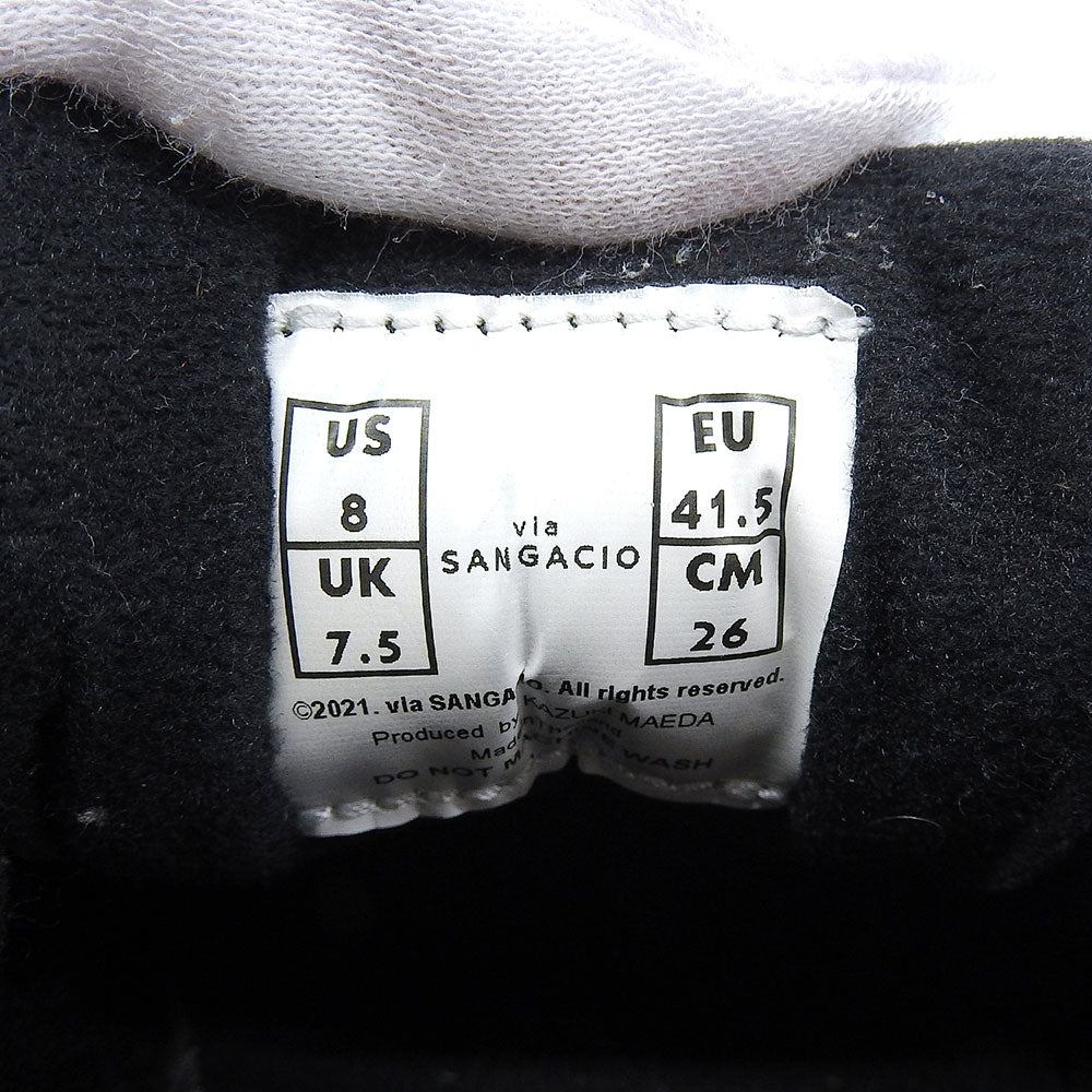 Jesus NYUZ Jesus Jiru Limited Ed. Black White Sneakers Size 8(US)