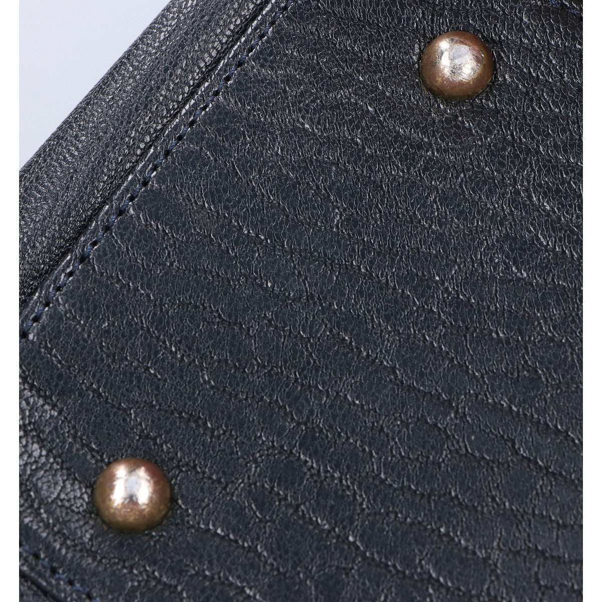 TOFF&LOADSTONE Reize M Goatskin Tote Bag Navy Size M