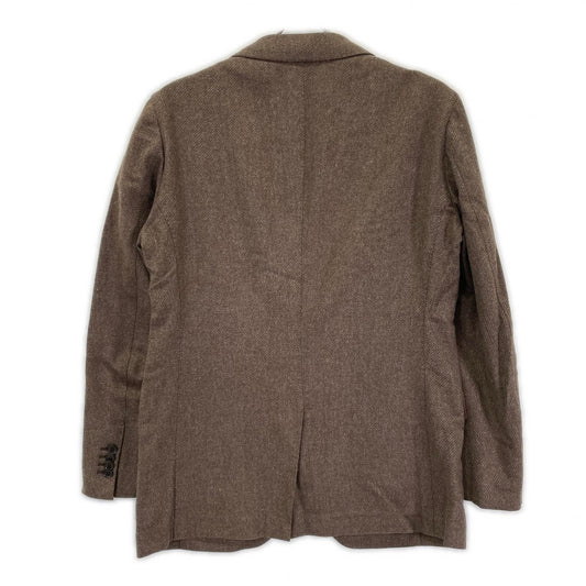 TOMORROWLAND PILGRIM Brown Zegna Wool 2B Jacket Size 46