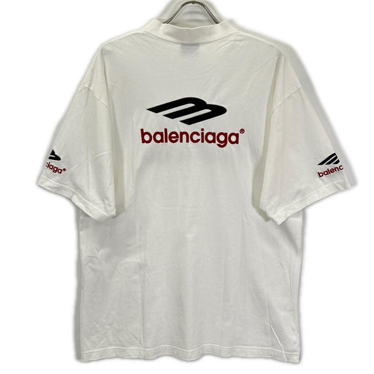 BALENCIAGA 23 3B Sports Icon T-Shirt White Size S