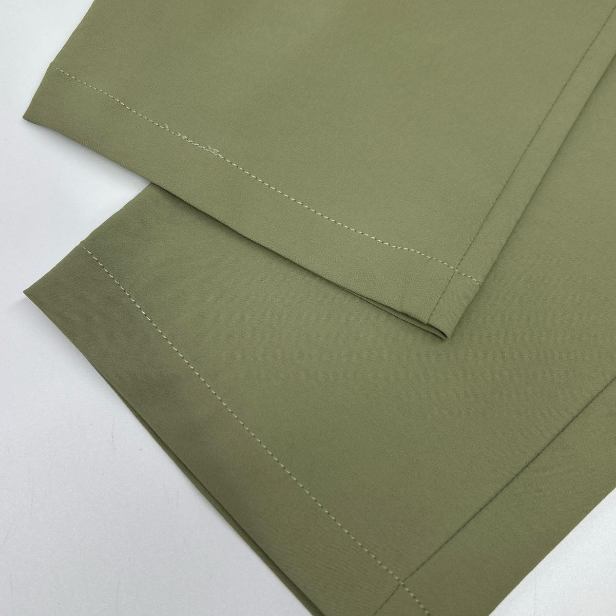 TRATTO Green Polyester Stretch One-Tuck Wide Pants Size 82