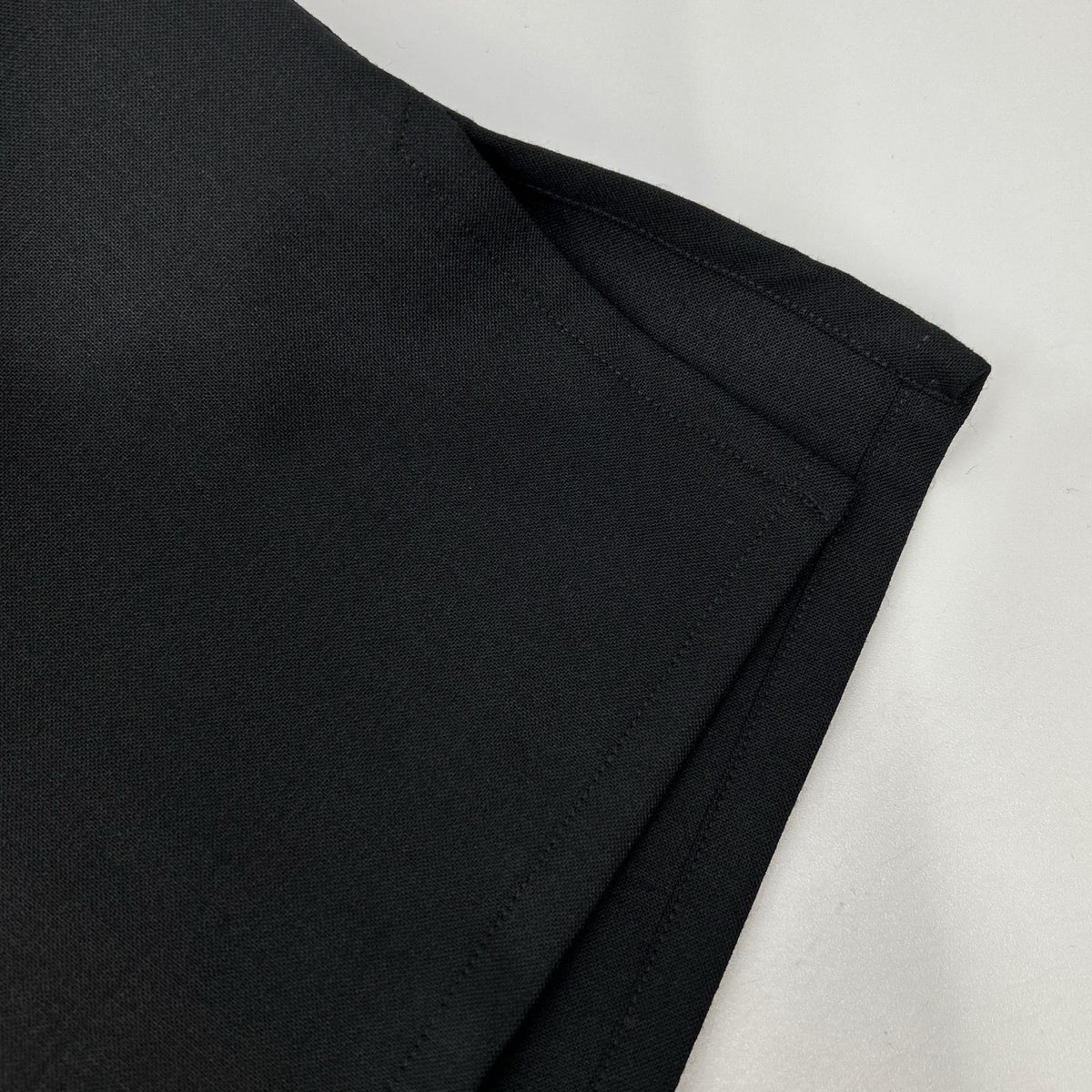 Bagutta Black Wool Blend Metal Pocket Shirt Size 37/14/1/2
