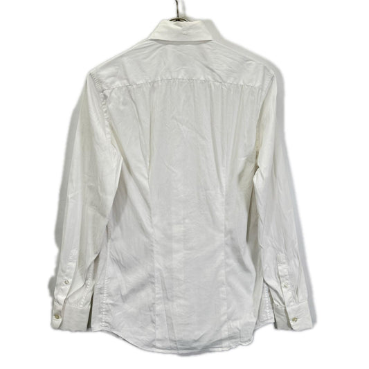 PRADA '18 Stretch Poplin Shirt White Size 38/15