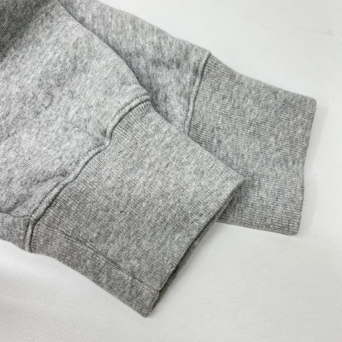 MAISON KITSUNE Cotton Pullover Hoodie Gray Size M