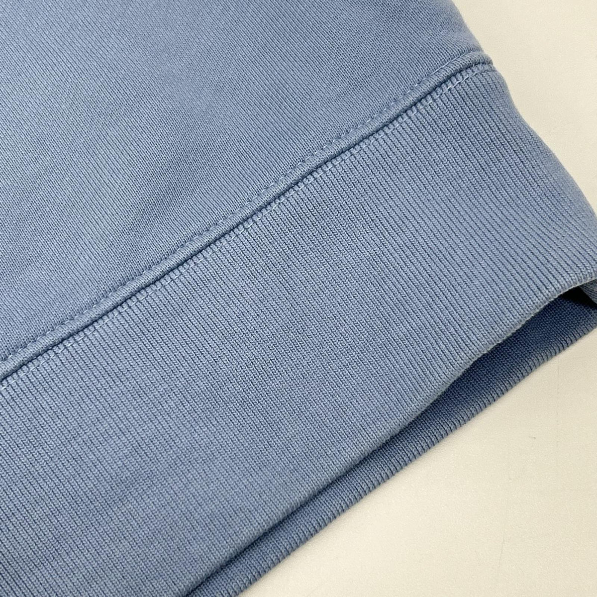 MAISON KITSUNE Blue Fox Patch Cotton Sweatshirt Size M
