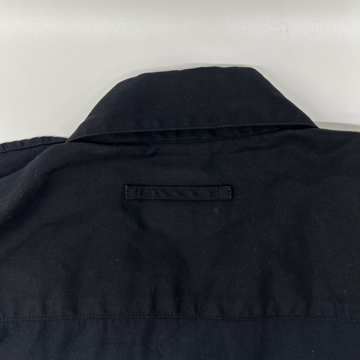 Jean Paul GAULTIER HOMME Black Frill Design Shirt Size 48