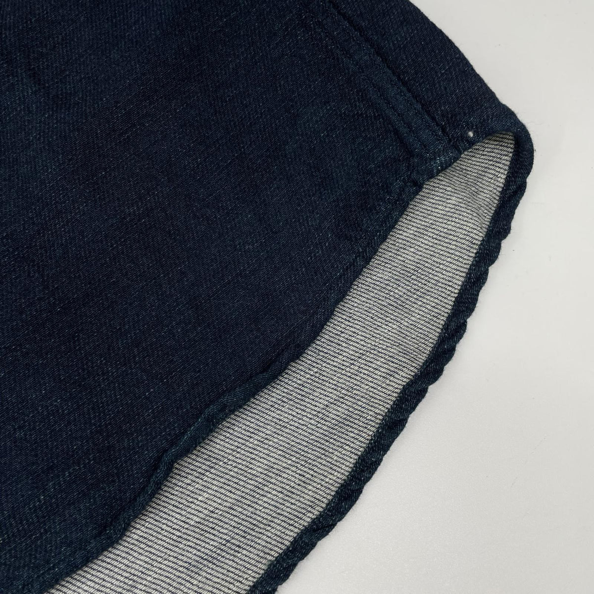 Momotaro Jeans Indigo Eri Shutsujin Western Shirt