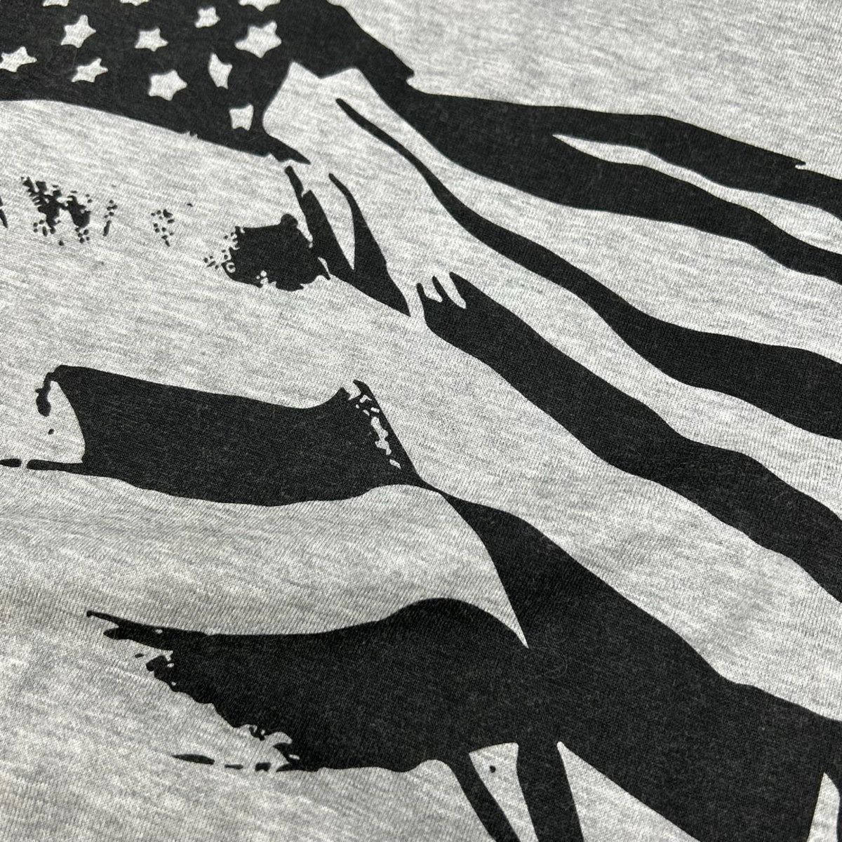 CELINE 22AW Stars & Stripes Oversized T-Shirt Gray Size S