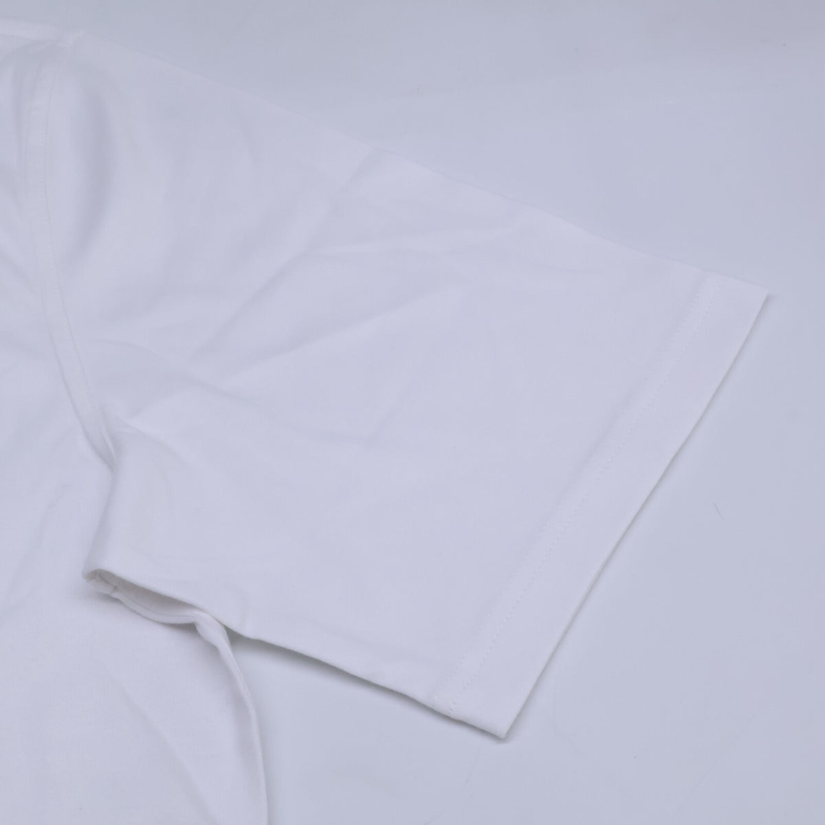 HERMES Mini Leather Patch H-Bal T-Shirt White Size M