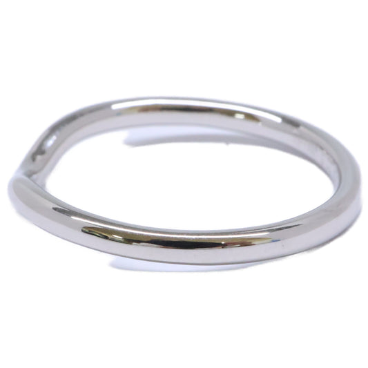 TIFFANY&Co. Elsa Peretti Pt950 Curved Band Ring Size JP 16