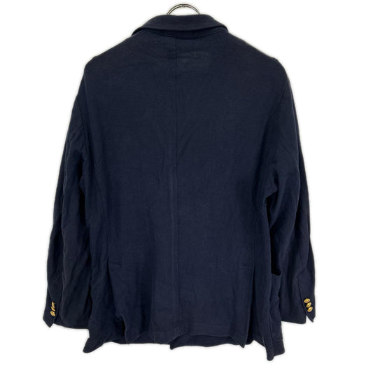 TOMORROWLAND PILGRIM Navy DB Jersey Basket Blazer Jacket Size 52