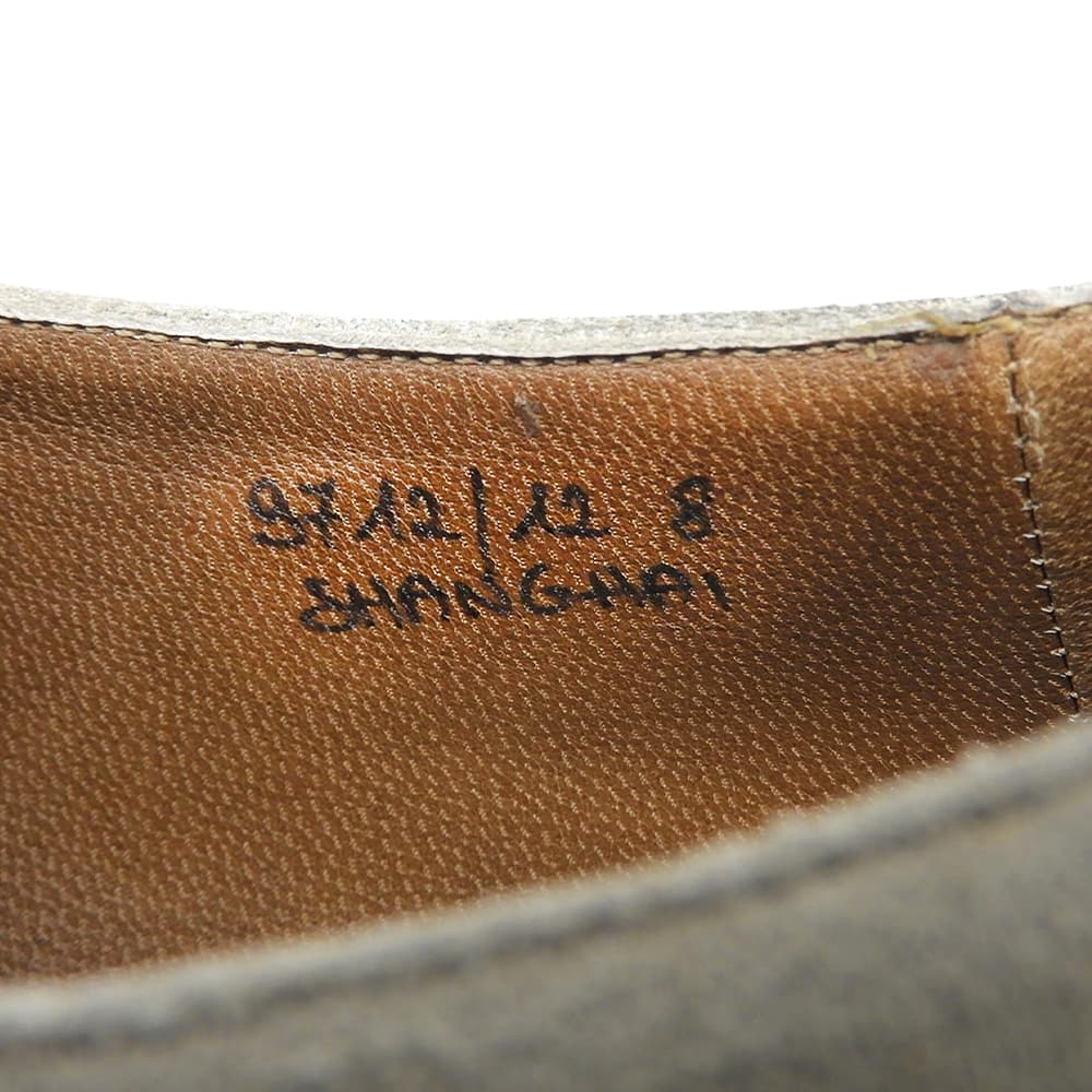 Church's Shanghai Suede Monk Strap Shoes Size UK 8