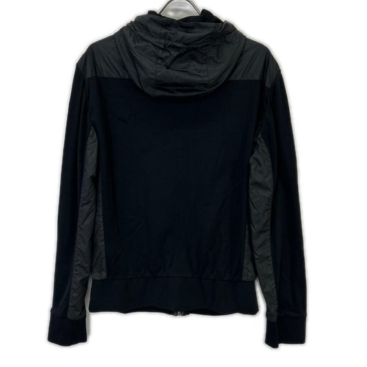 RalphLauren PURPLE LABEL Black Knit Hooded Jacket Size M