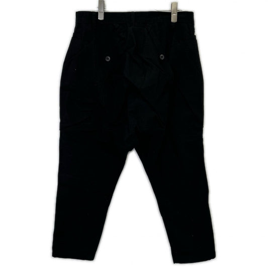 JULIUS Black Cotton Big Pocket Pants Size 2