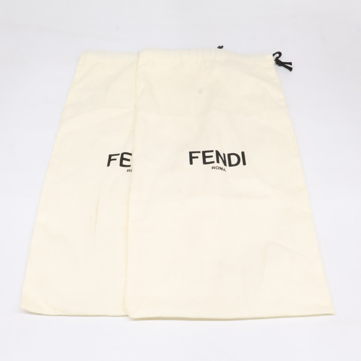 FENDI 7D1616 SHOW Loafers Black Size 9