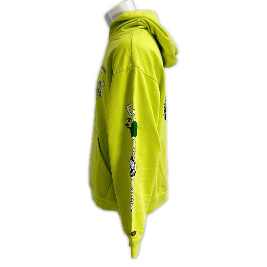 Chrome hearts Matty Boy PPO CHAIN GAME Lime Green Hoodie Size XL